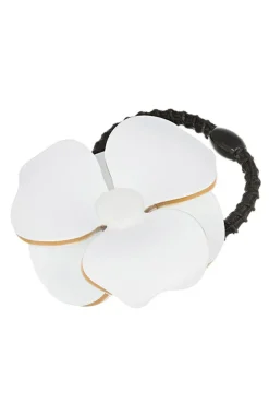 Bellflower Ponytail Holder - Latte