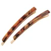 Bobby Pin Pair on Gold Wire - Classic