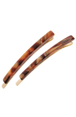 Bobby Pin Pair on Gold Wire - Classic