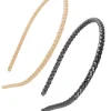 Braided 1/4" Headband 2-Pack
