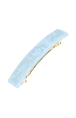 Classic Rectangle Barrette - Pavlova Pastel