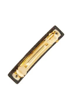 Classic Rectangle Barrette - Disco