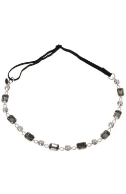 Cora Crystal Adjustable Headwrap