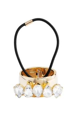 Crystal Bar Cuff Pony