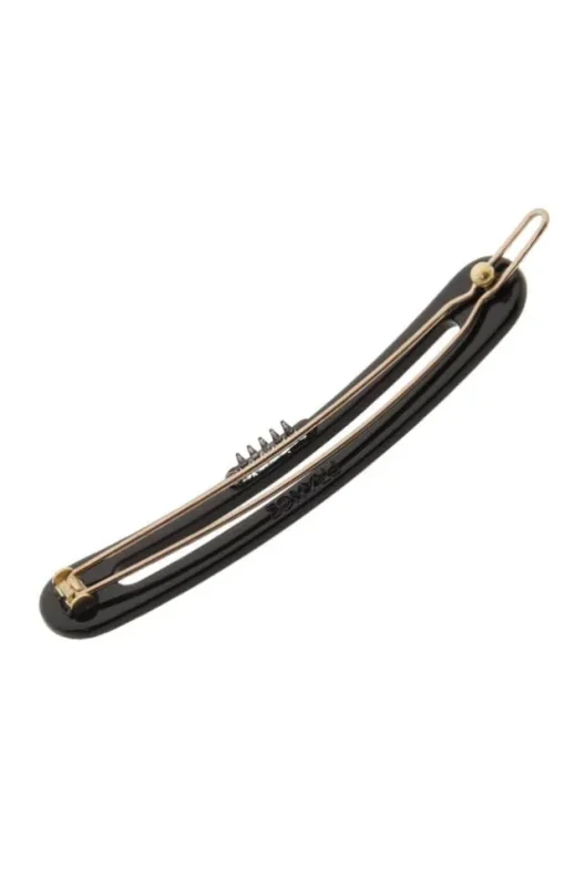 Cutout Oblong Tige Boule Barrette - Classic