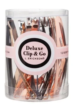 Deluxe Clip & Go Hair Clip Set