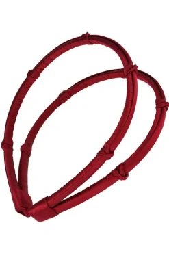 Double Five Knot 1/4" Ultracomfort Headband - Silk Charmeuse