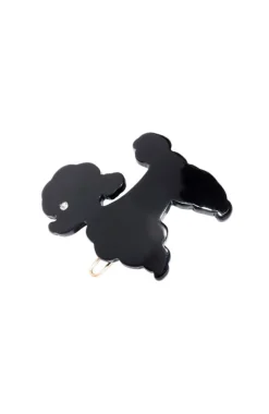 French Poodle Tige Boule Barrette