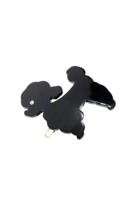 French Poodle Tige Boule Barrette