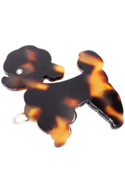 French Poodle Tige Boule Barrette
