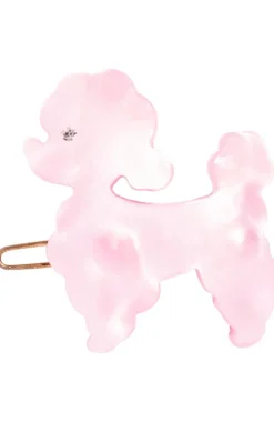 French Poodle Tige Boule Barrette