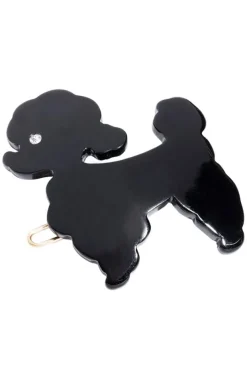 French Poodle Tige Boule Barrette
