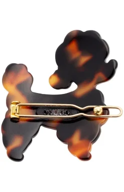 French Poodle Tige Boule Barrette
