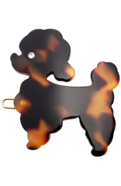 French Poodle Tige Boule Barrette