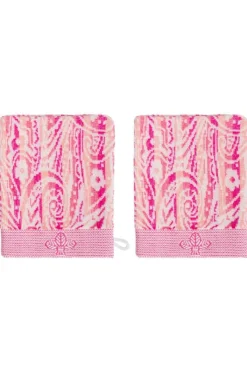 French-Style Bath Mitt 2-Pack - Fleur