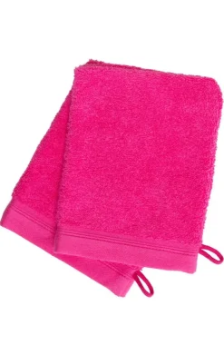 French-Style Bath Mitt 2-Pack - Solid