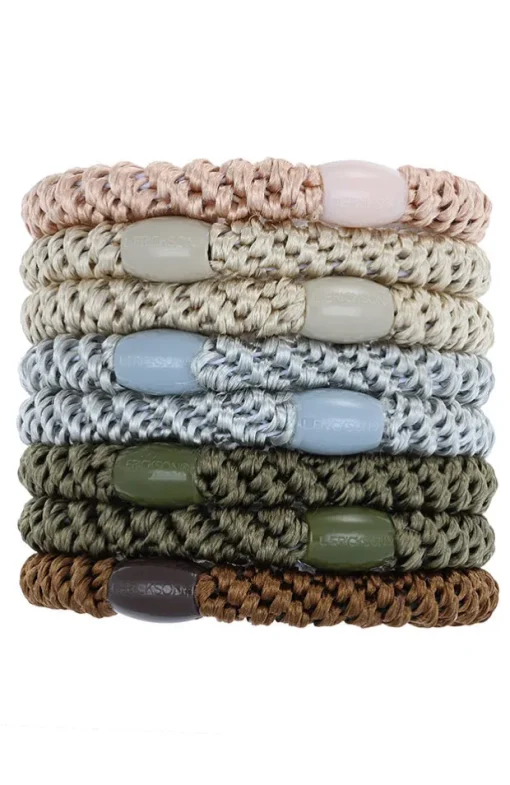 Grab & Go Ponytail Holders - Set of Eight