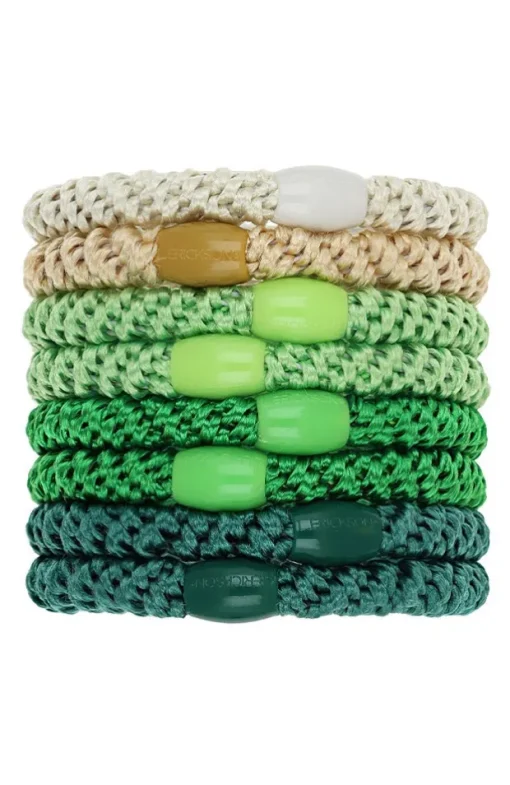 Grab & Go Ponytail Holders - Set of Eight