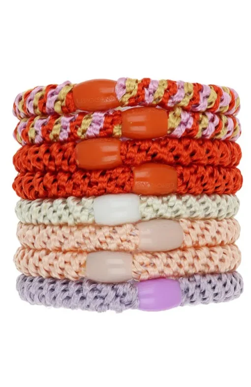 Grab & Go Ponytail Holders - Set of Eight
