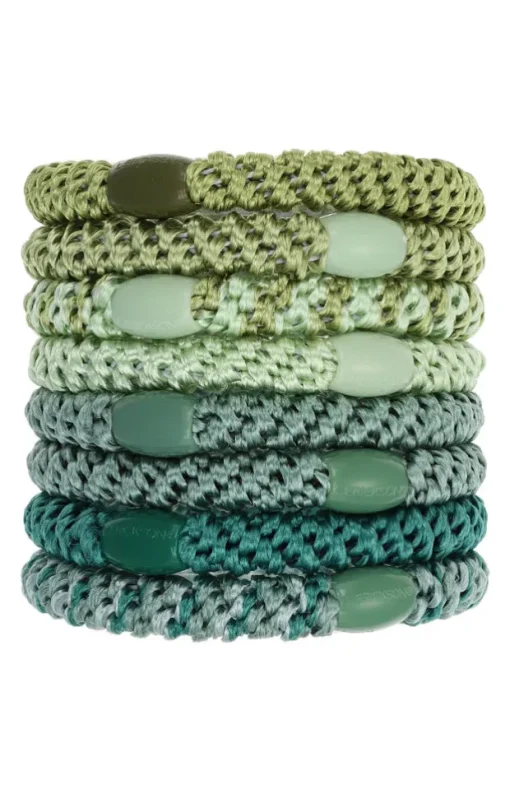 Grab & Go Ponytail Holders - Set of Eight