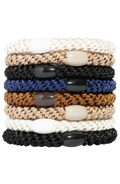 Grab & Go Ponytail Holders - Set of Eight