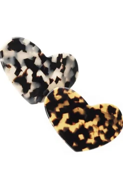 Large Heart Barrette - Classic