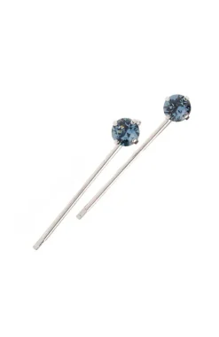 Little Gem Crystal Bobby Pin Pair