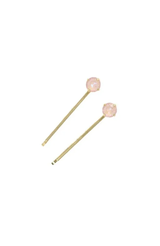 Little Gem Crystal Bobby Pin Pair