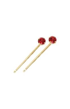Little Gem Crystal Bobby Pin Pair