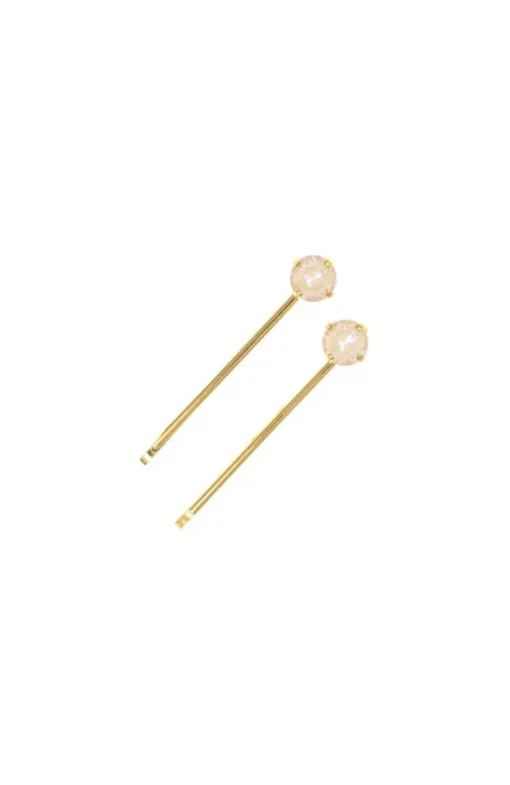 Little Gem Crystal Bobby Pin Pair