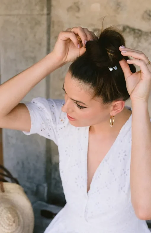 Little Gem Crystal Bobby Pin Pair
