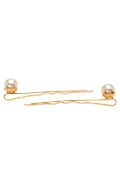 Little Pearl Bobby Pin Pair