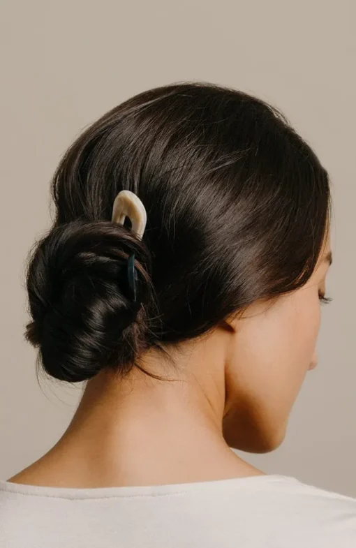 Long Tooth Chignon Pin - Classic