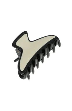 Maybell Mini Jaw - Black & Ivory