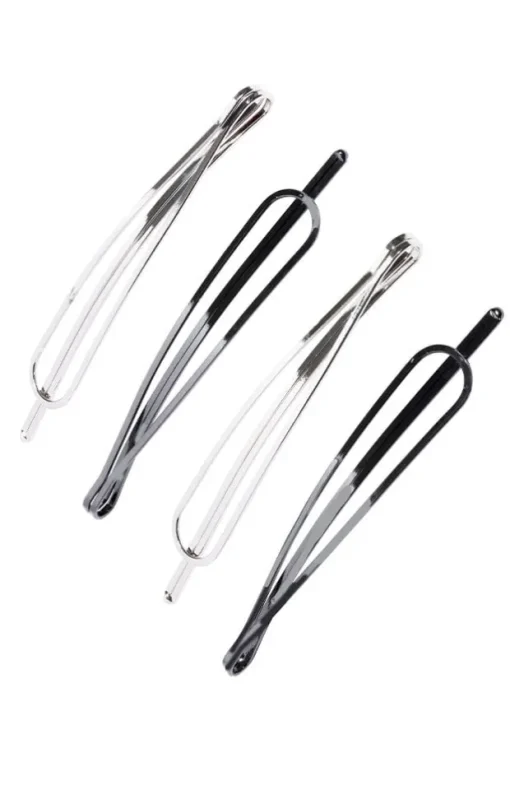 Metal Drop Bobby Pin 4 Pack