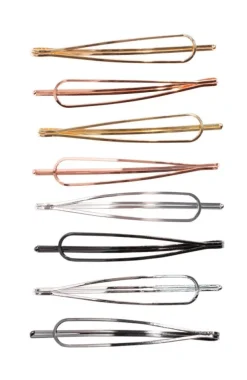 Metal Drop Bobby Pin Clip & Go 8-Pack