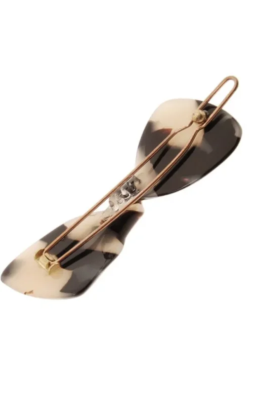 Mini Bow Tige Boule Barrette - Classic