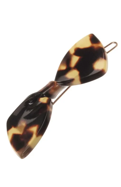Mini Bow Tige Boule Barrette - Classic