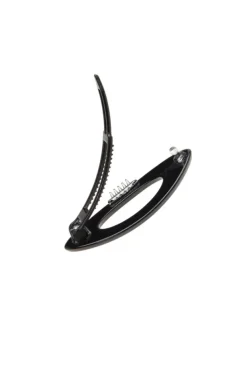 Mini Cutout Oval Plastic Tige Boule Barrette - Classic