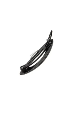 Mini Cutout Oval Plastic Tige Boule Barrette - Classic
