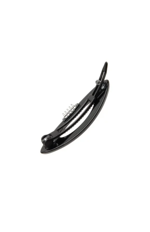 Mini Cutout Oval Plastic Tige Boule Barrette - Classic