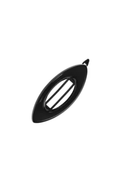 Mini Cutout Oval Plastic Tige Boule Barrette - Classic