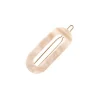 Mini Oval Tige Boule Barrette - Classic