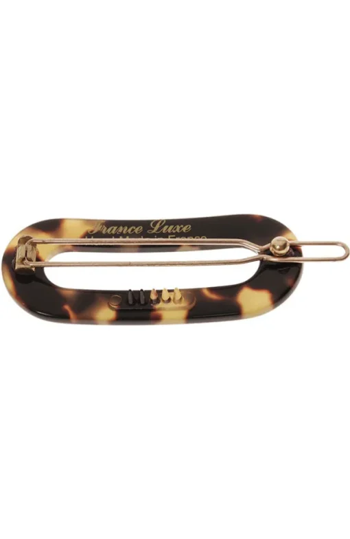 Mini Oval Tige Boule Barrette - Classic