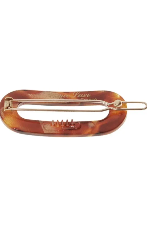 Mini Oval Tige Boule Barrette - Classic