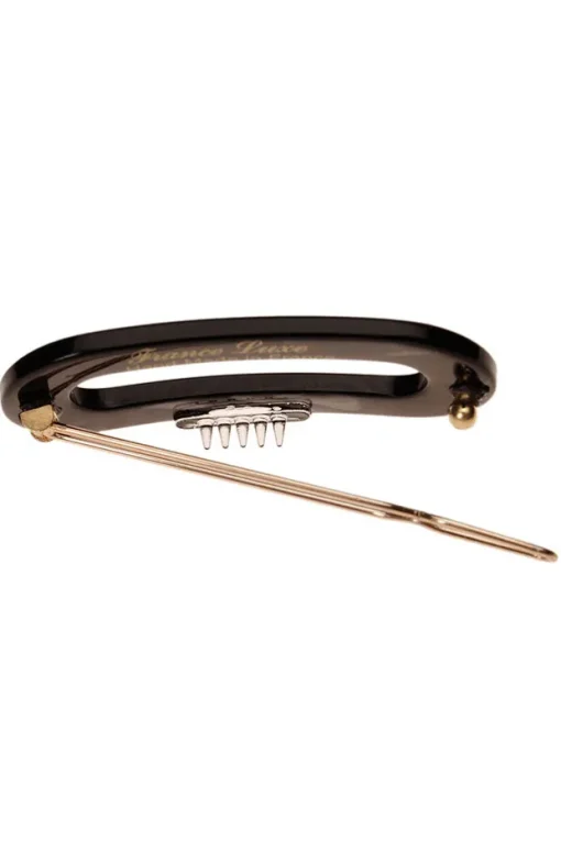 Mini Oval Tige Boule Barrette - Classic