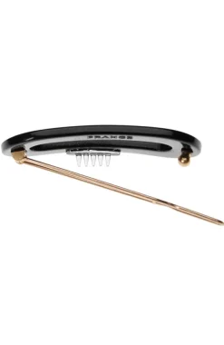 Mini Oval Tige Boule Barrette - Classic