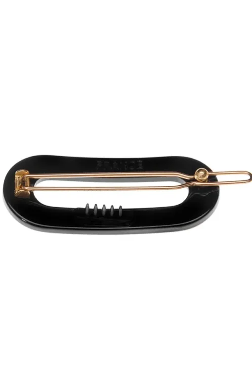 Mini Oval Tige Boule Barrette - Classic