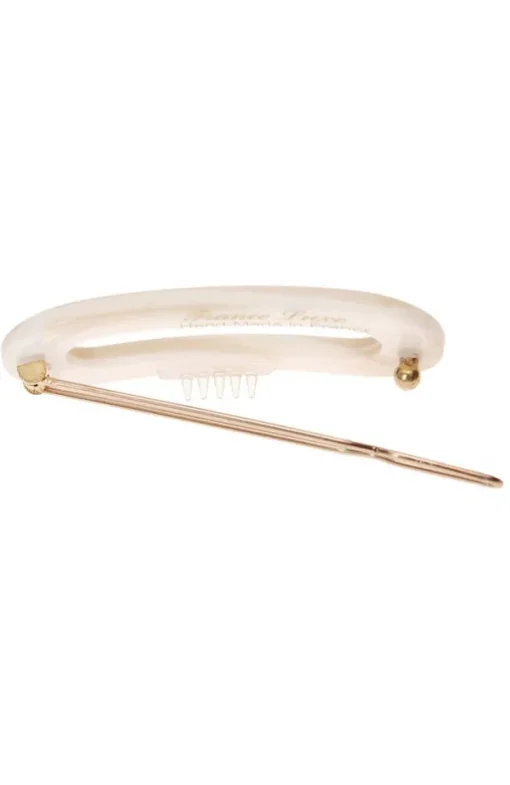 Mini Oval Tige Boule Barrette - Classic