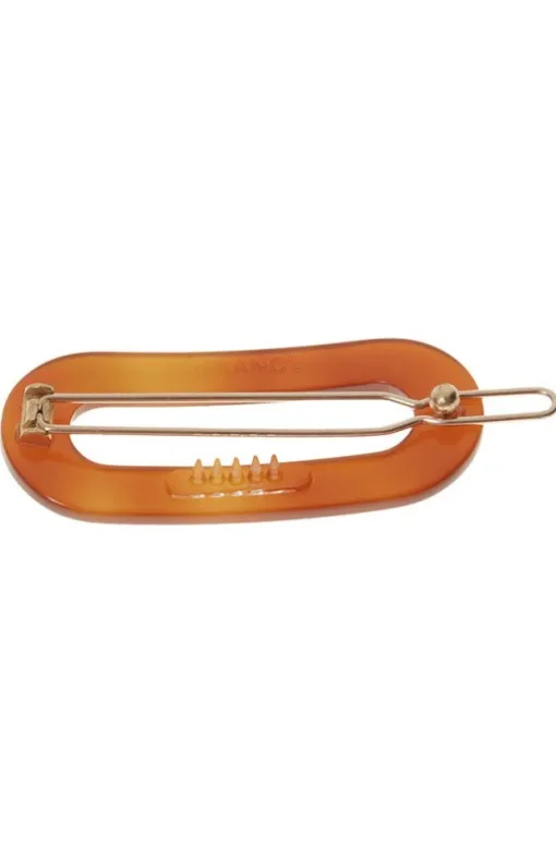 Mini Oval Tige Boule Barrette - Classic